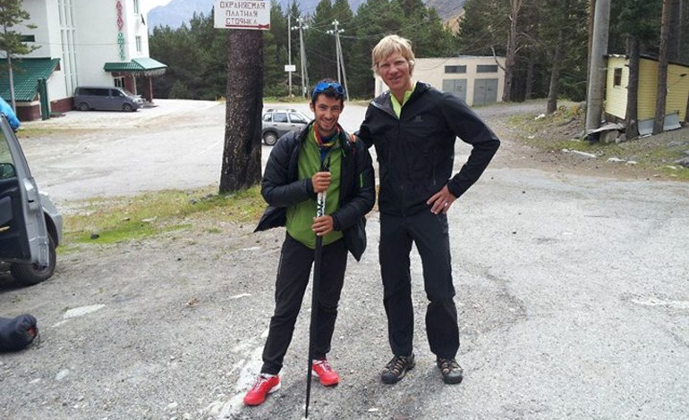 vitaly shkel and kilian jornet