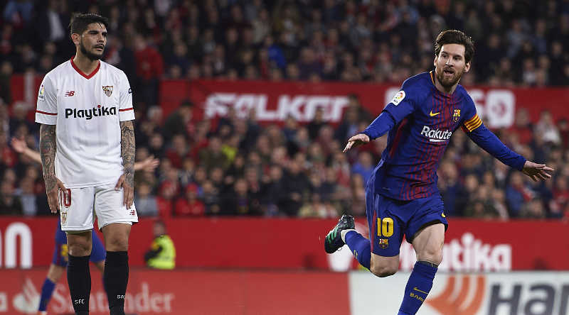 Barça Messi CHampions League Sevilla