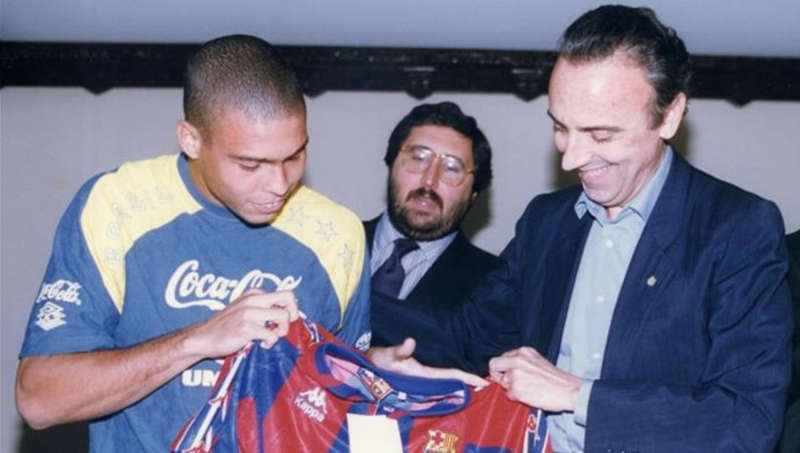 barça años 80 ronaldo