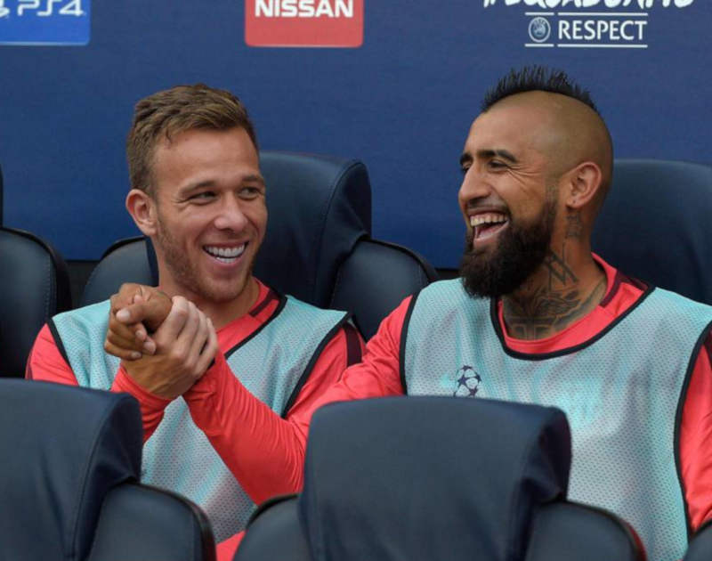 arthur arturo vidal fc barcelona