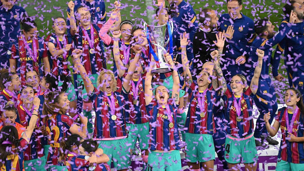 fc barcelona futbol femenino campeonas champions league