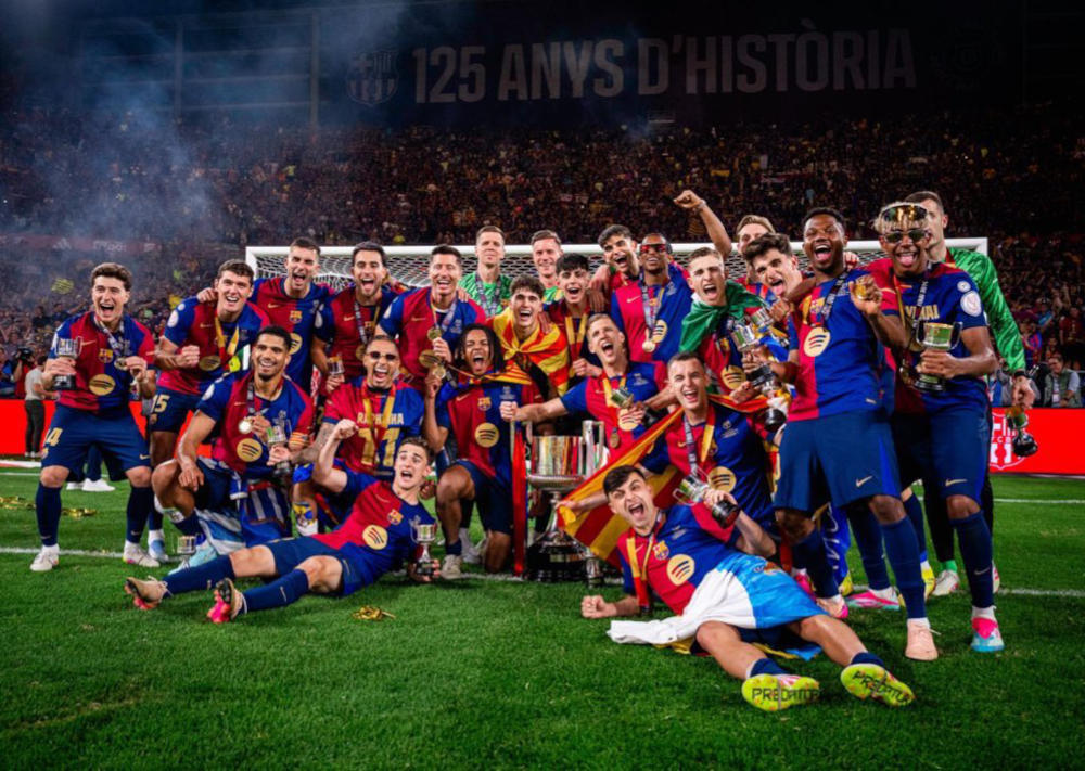 Barça campeón de copa del rey