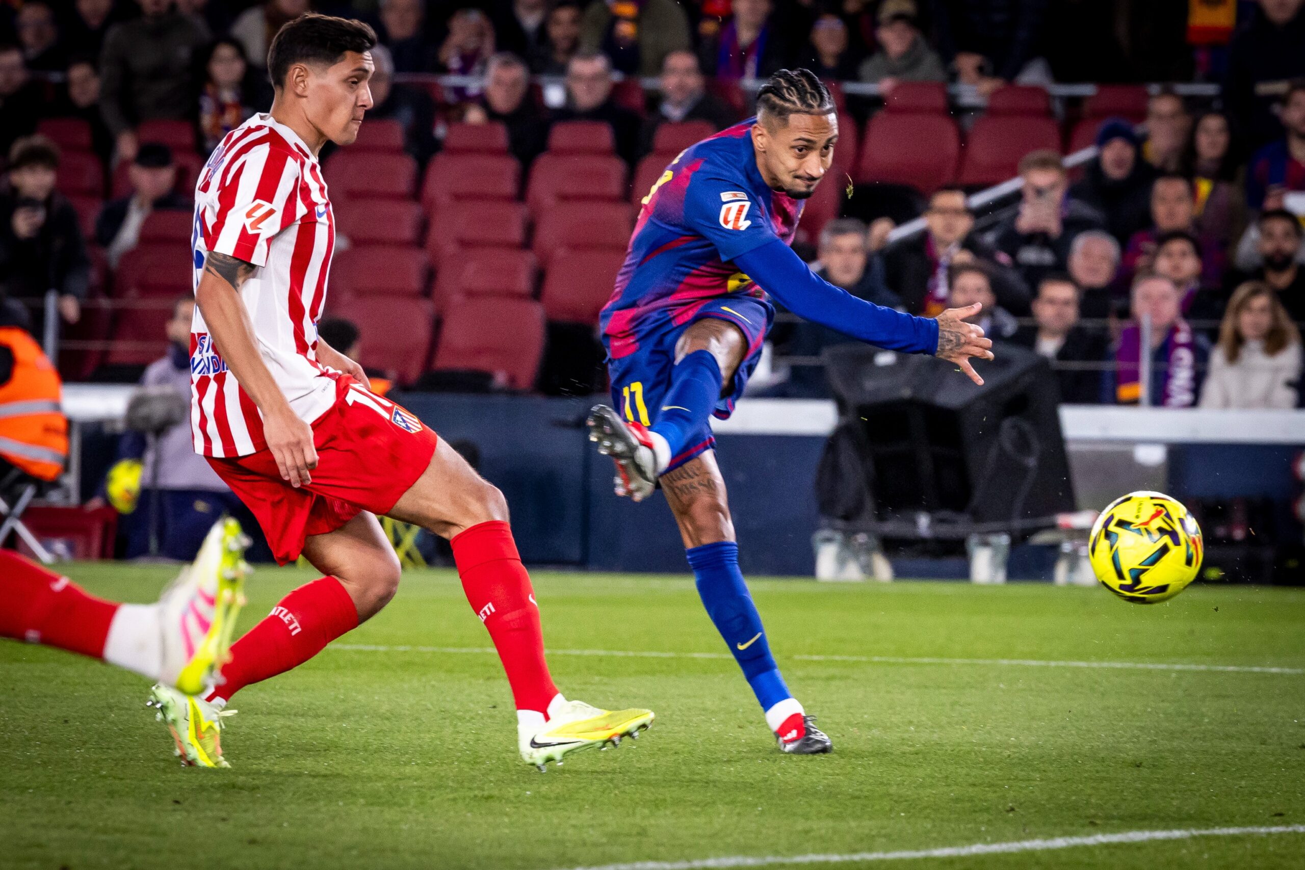 barça atlético de madrid raphina